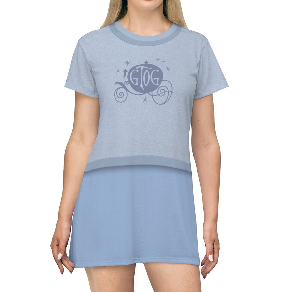 Cinderella Wreck-It Ralph Comfy Cosplay Costume - Tshirt Dress