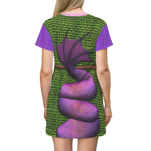 Luca Pixar Grandma Paguro Sea Monster Costume - Tshirt Dress