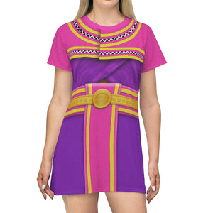 Raya And The Last Dragon Dang Hu Costume - Tshirt Dress