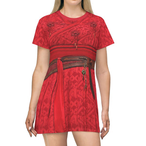 Shang Chi Katy Chen Cosplay Costume - Tshirt Dress