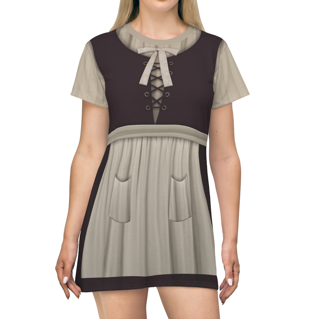 Hocus Pocus 2022 Young Mary Sanderson Costume - Tshirt Dress