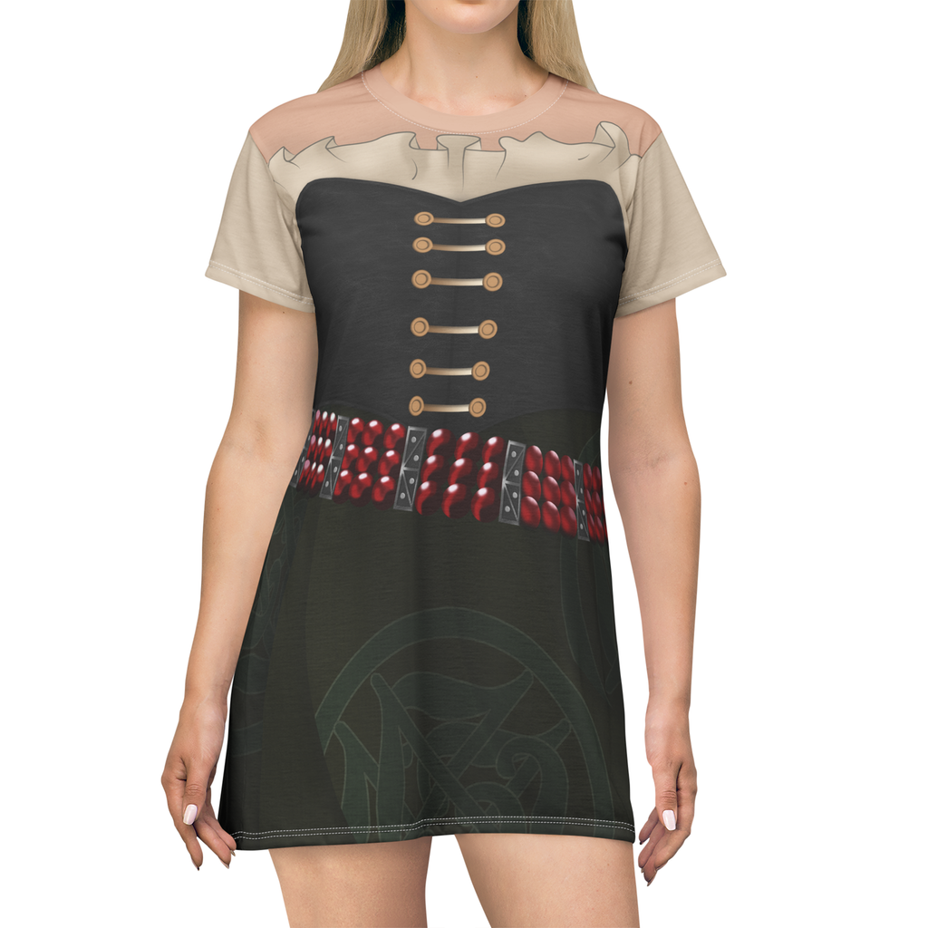 Zarina The Pirate Tinker Bell Cosplay Costume - Tshirt Dress