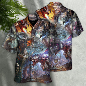 Fantasy World Dragon Magic - Hawaiian Shirt