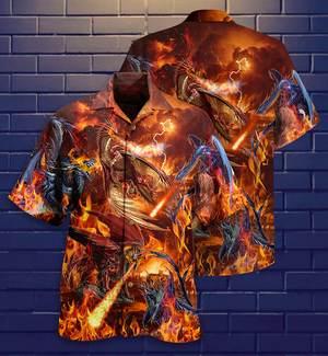 Dragon Fire Combat Amazing - Hawaiian Shirt