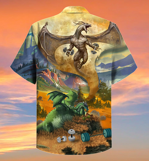 Dragon Gymer Love Life So Cool - Hawaiian Shirt