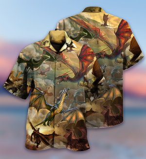 Dragon Love Life Fly To The Sky Amazing - Hawaiian Shirt