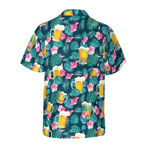 Drink Beer Alcohol Tropical - Hawaiian Shirt