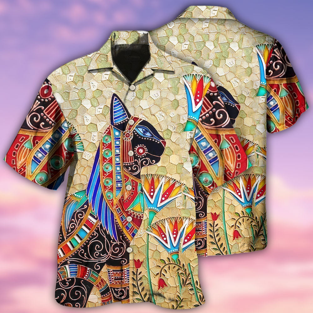 Egypt Cat Cool Style - Gift For Men And Women - Hawaiian Shirt