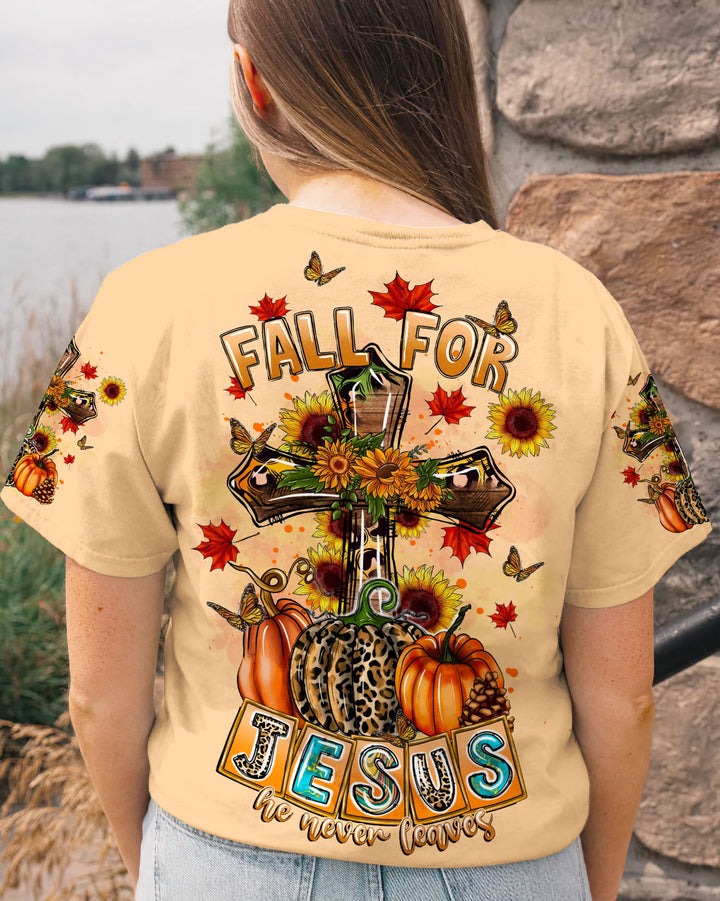 Fall For Jesus Autumn - Women's All Over Print Shirt - AT4080502