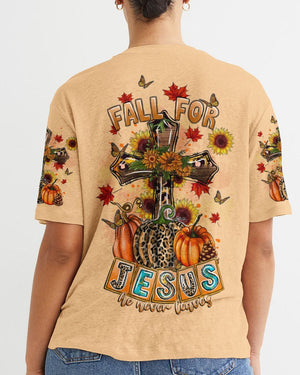 Fall For Jesus Autumn - Women's All Over Print Shirt - AT4080502