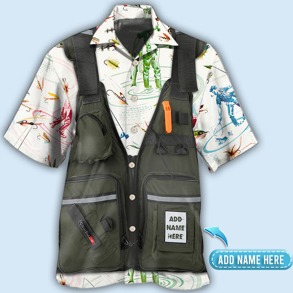 Fishing Fly Fishing Cool Costume Cosplay - Personalized Hawaiian Shirt