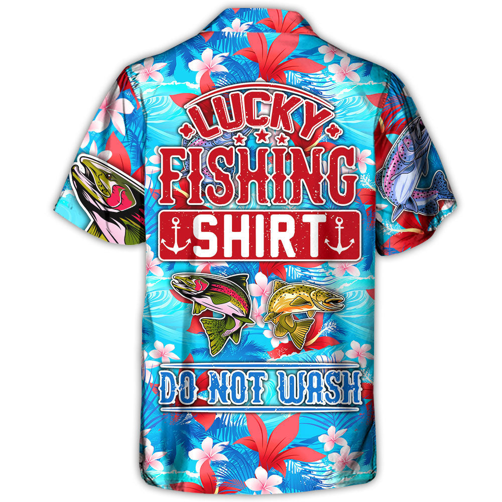 Fishing Hunting Lucky Tropical Vibe - Hawaiian Shirt