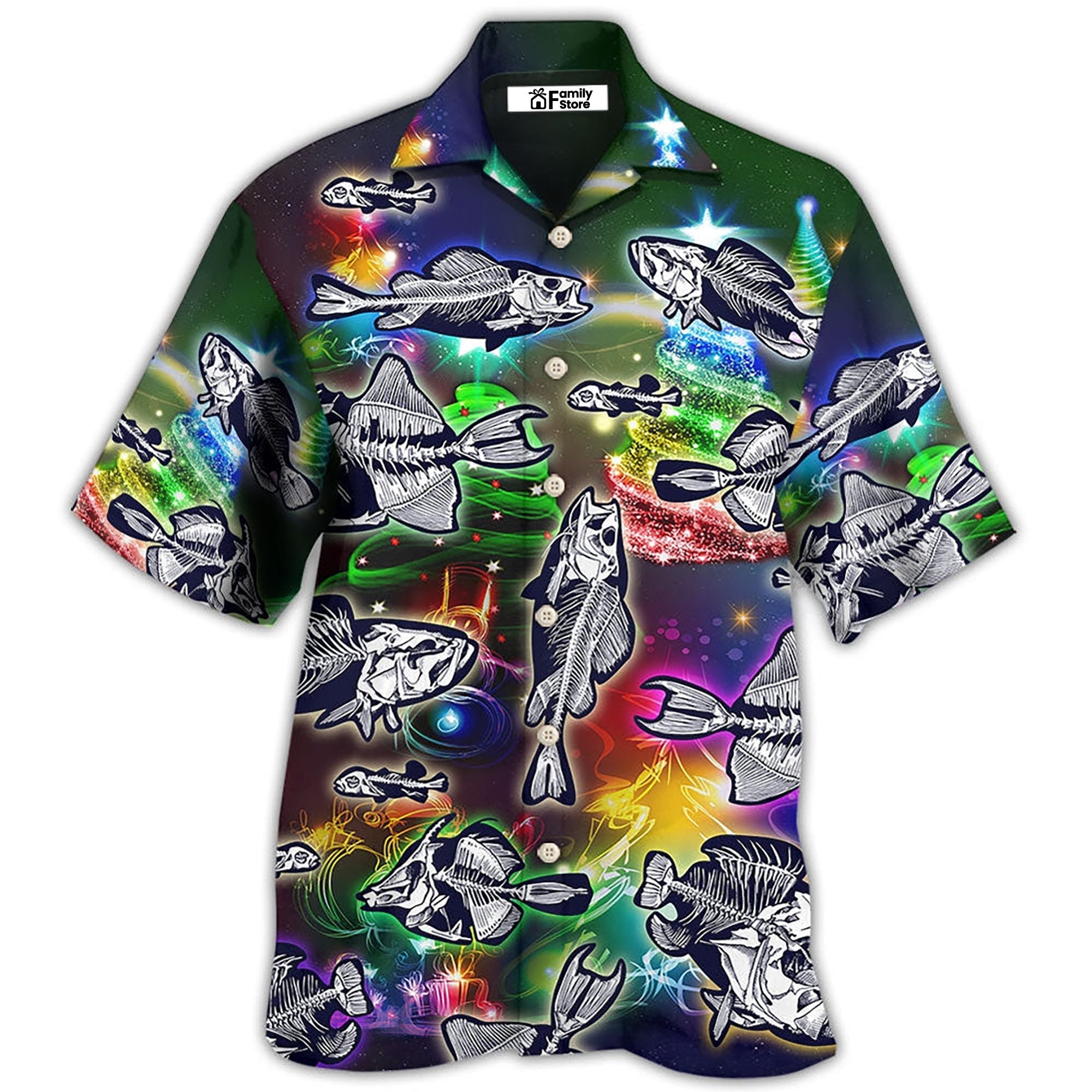 Fishing Lover Amazing Merry Christmas - Hawaiian Shirt