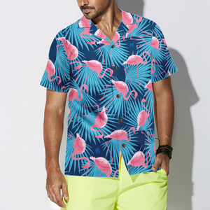 Flamingo 01 Hawaiian Shirt