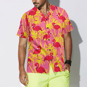 Flamingo 02 Hawaiian Shirt