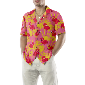 Flamingo 02 Hawaiian Shirt