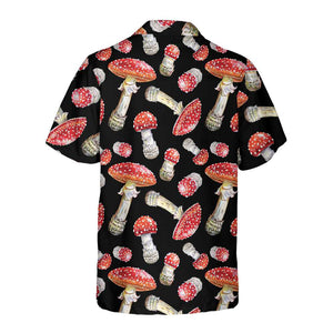 Fly Agaric Red Mushroom - For Men And Women - Hawaiian Shirt