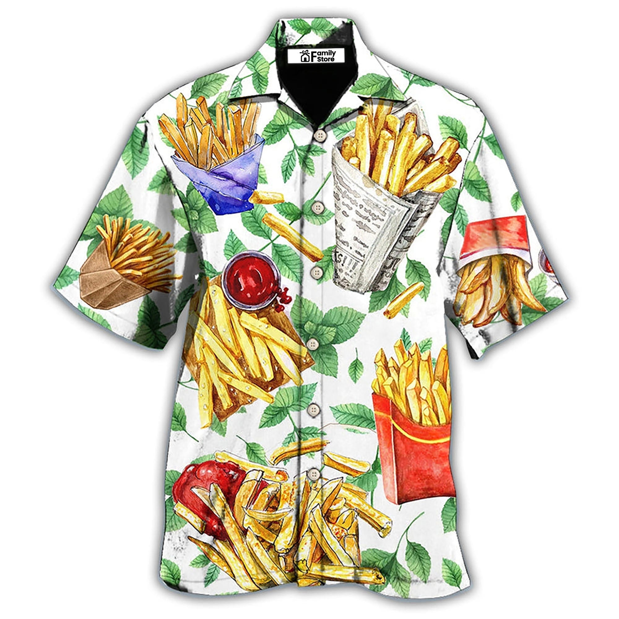 FoodFrenchFriesDeliciousStyle HawaiianShirt OwlOhh_7702_1
