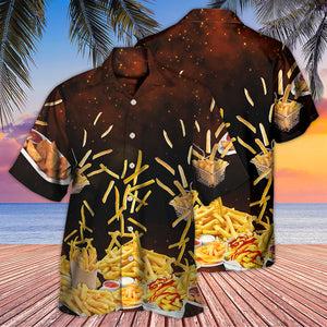 French Fries Fast Food Delicious - Gift For Food Lovers - Hawaiian Shirt