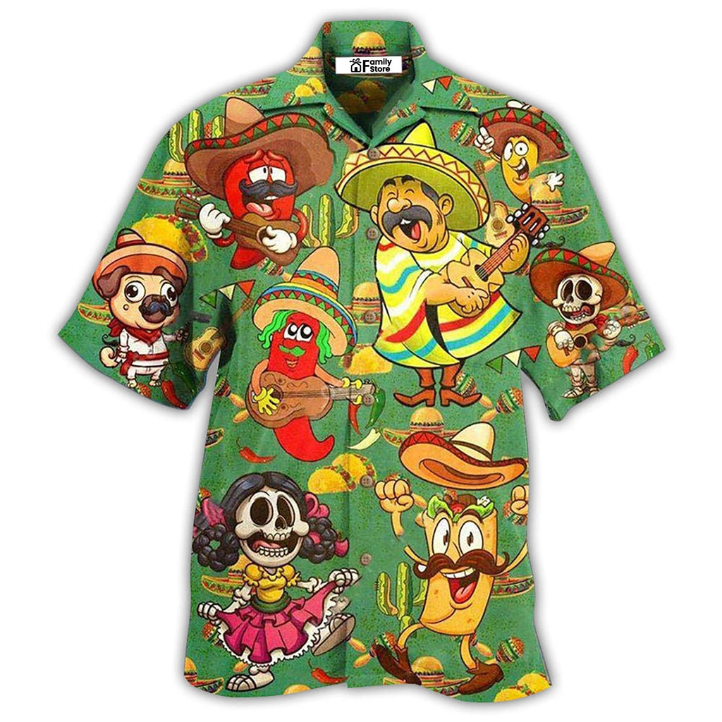 FoodLoveMexicanCultureFunny HawaiianShirt OwlOhh_9366_1