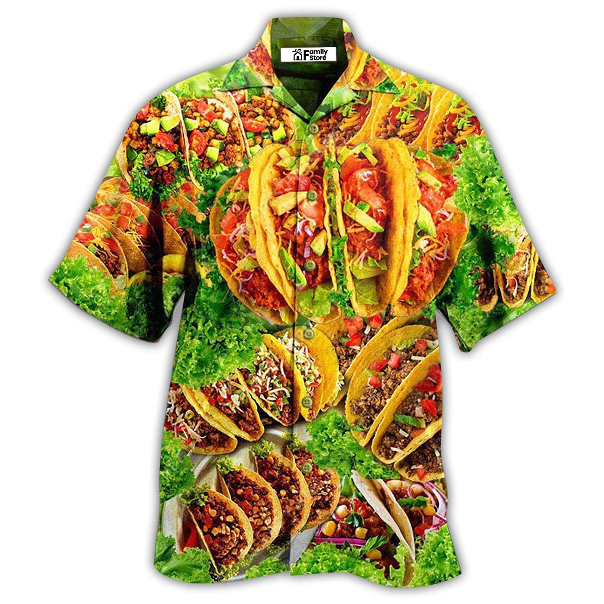 Food More Tacos Porfavor Cool - Gift For Food Lovers - Hawaiian Shirt