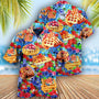 FoodPancakeWithStrawberyAndBlueBeryDelicious HawaiianShirt OwlOhh_2566_3