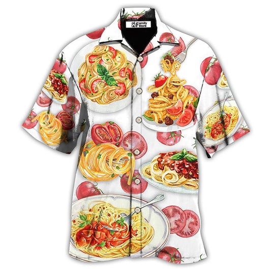 FoodPastaMakeMeHappyDeliciousMeal HawaiianShirt OwlOhh_7129_1