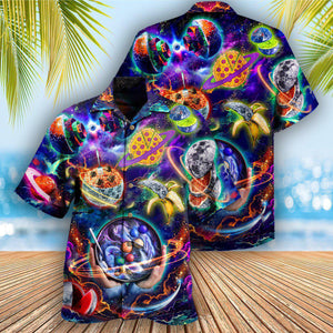 Planet Once Food Forever Delicious - Gift For Food Lovers - Hawaiian Shirt