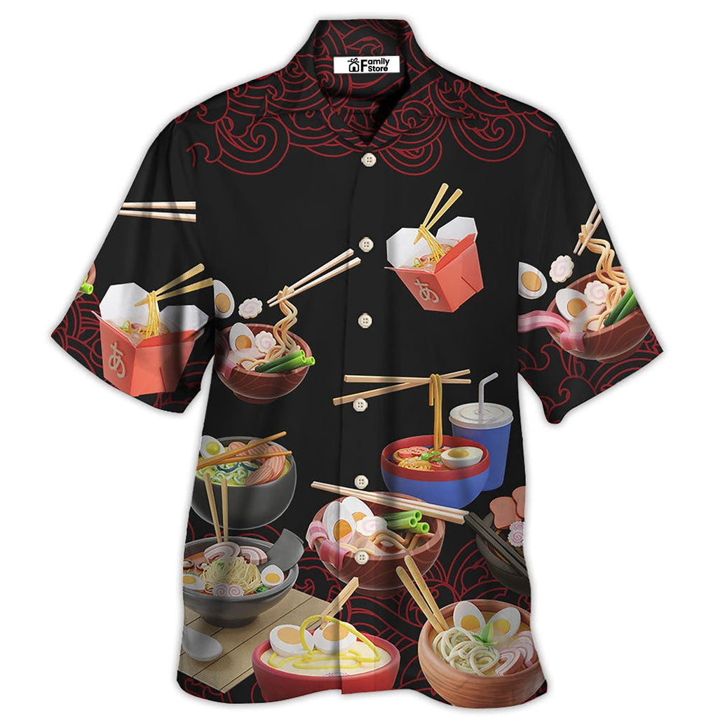 FoodRamenFastFoodDelicious HawaiianShirt OwlOhh_2547_1