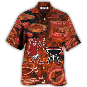 Food Sausage It's Not A Party - Gift For Food Lovers - Hawaiian Shirt