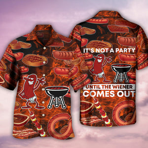 Food Sausage It's Not A Party - Gift For Food Lovers - Hawaiian Shirt