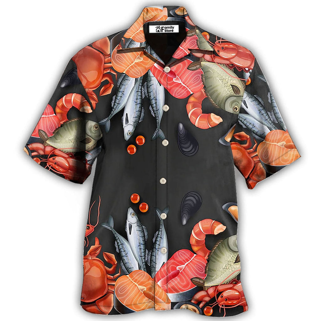 FoodSeafoodLover HawaiianShirt OwlOhh_2924_1