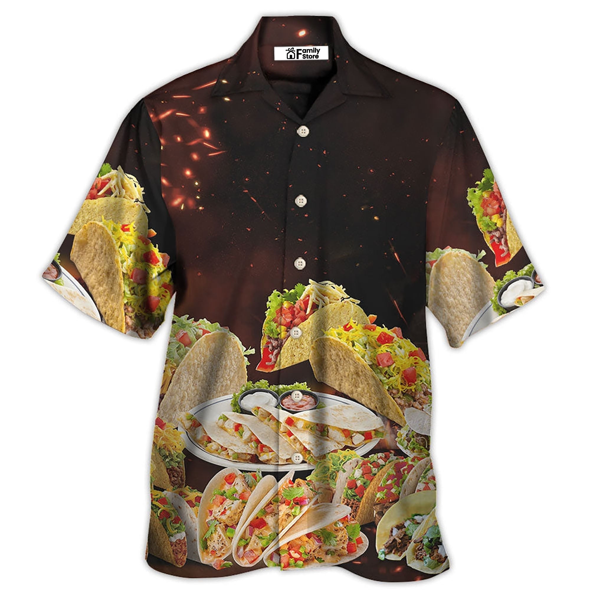 Food Tacos Fast Food Delicious - Gift For Food Lovers - Hawaiian Shirt