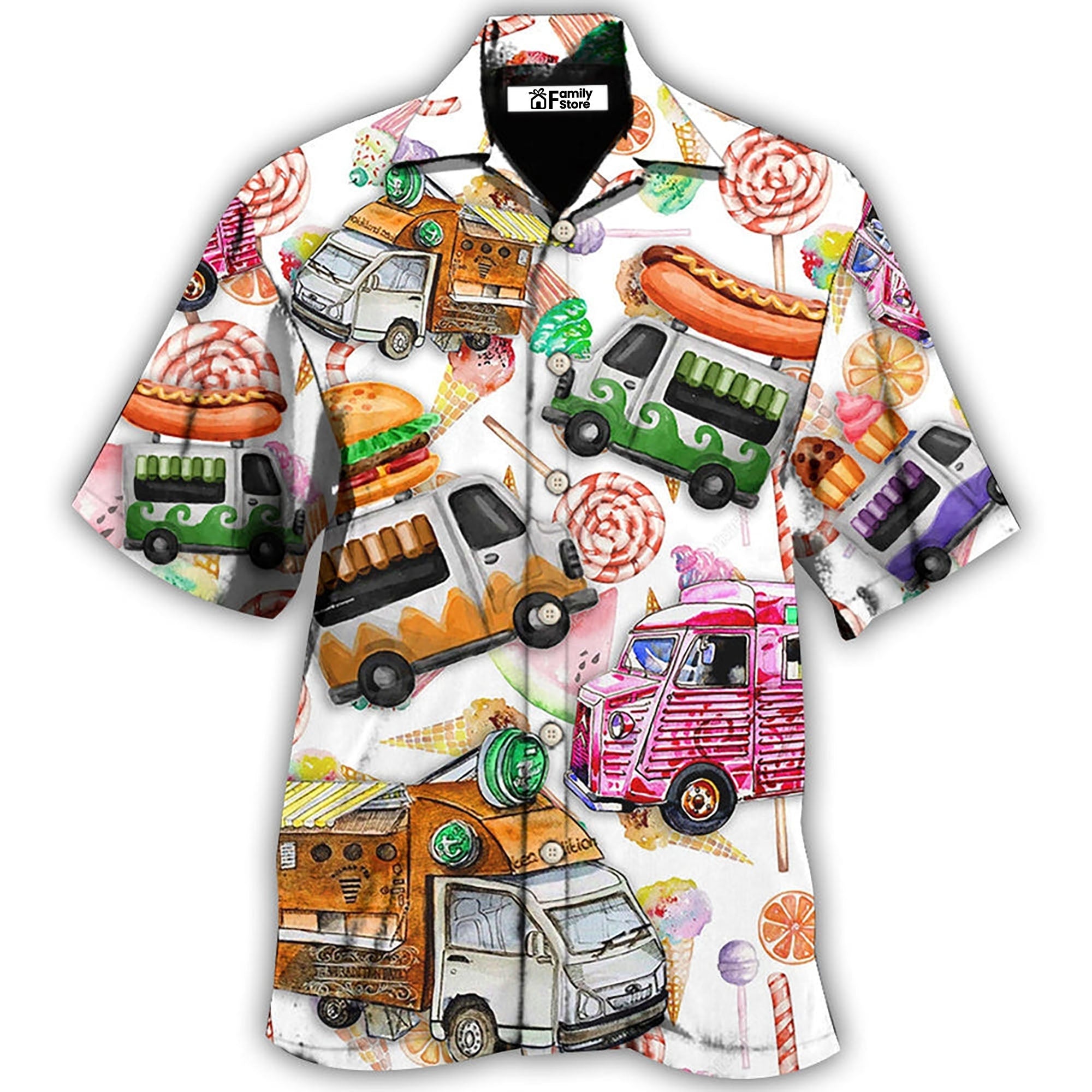 Food Truck Life Is Better With Food Truck - Gift For Food Lovers - Hawaiian Shirt