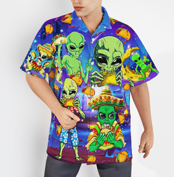 FunnyAliensEatTacosOnTheirPlanetAlohaHawaiianShirtsForMenandForWomenWT2048__3