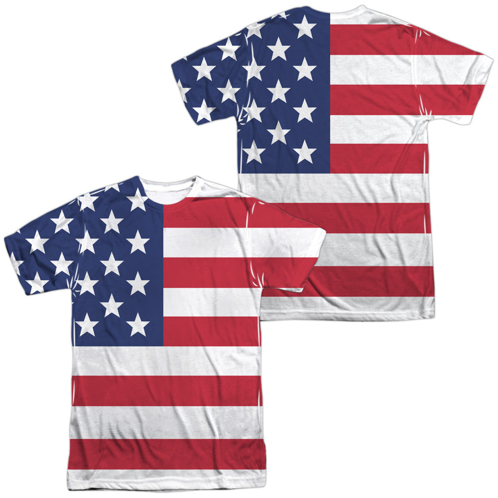 American Flag All Over Printed T-Shirt