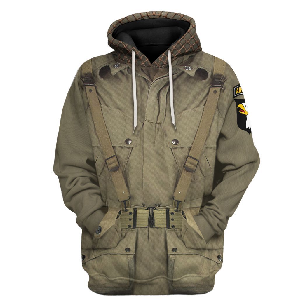 WW2 Paratroopers Costume Cosplay Hoodie