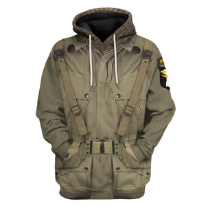 WW2 Paratroopers Costume Cosplay Hoodie