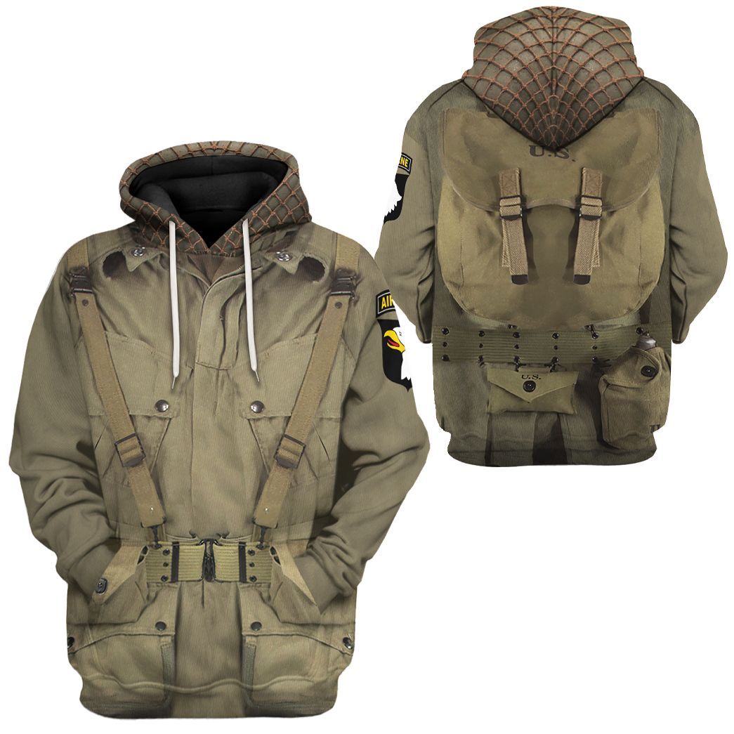 WW2 Paratroopers Costume Cosplay Hoodie