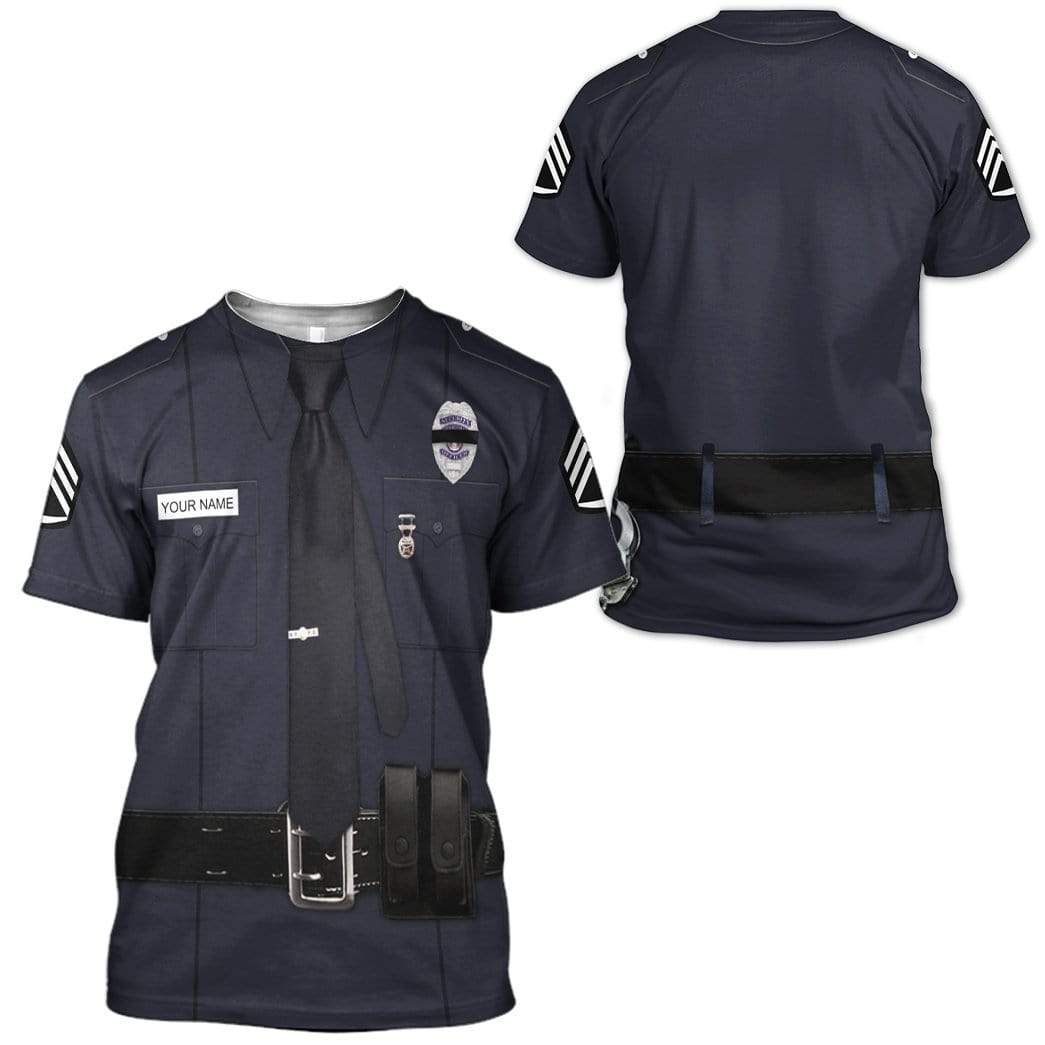 Personalized Costume Cosplay Police T-Shirts