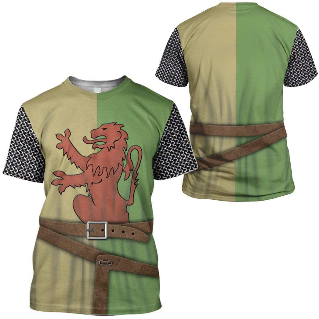 William Marshal Costume Cosplay T-Shirts