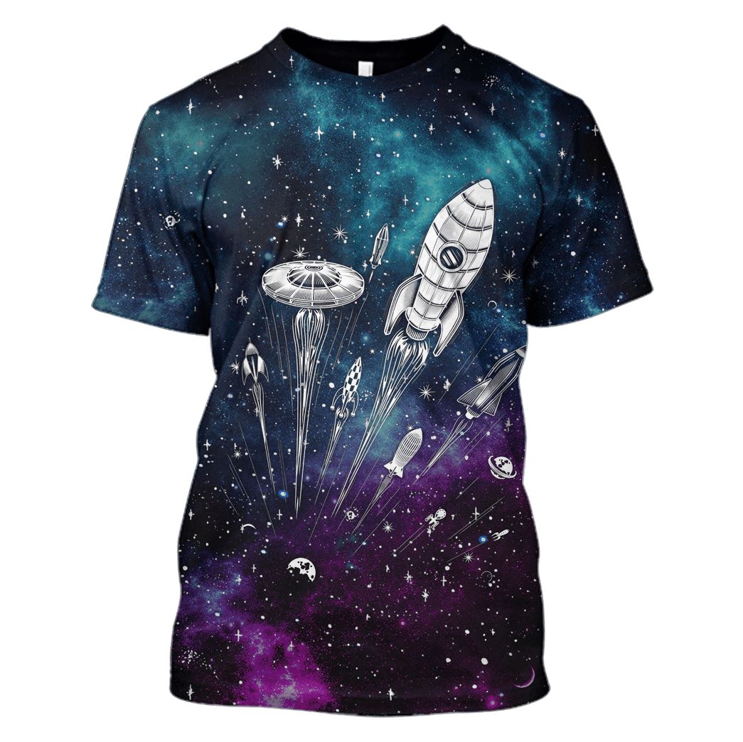 Rocket Outer Space T-shirt