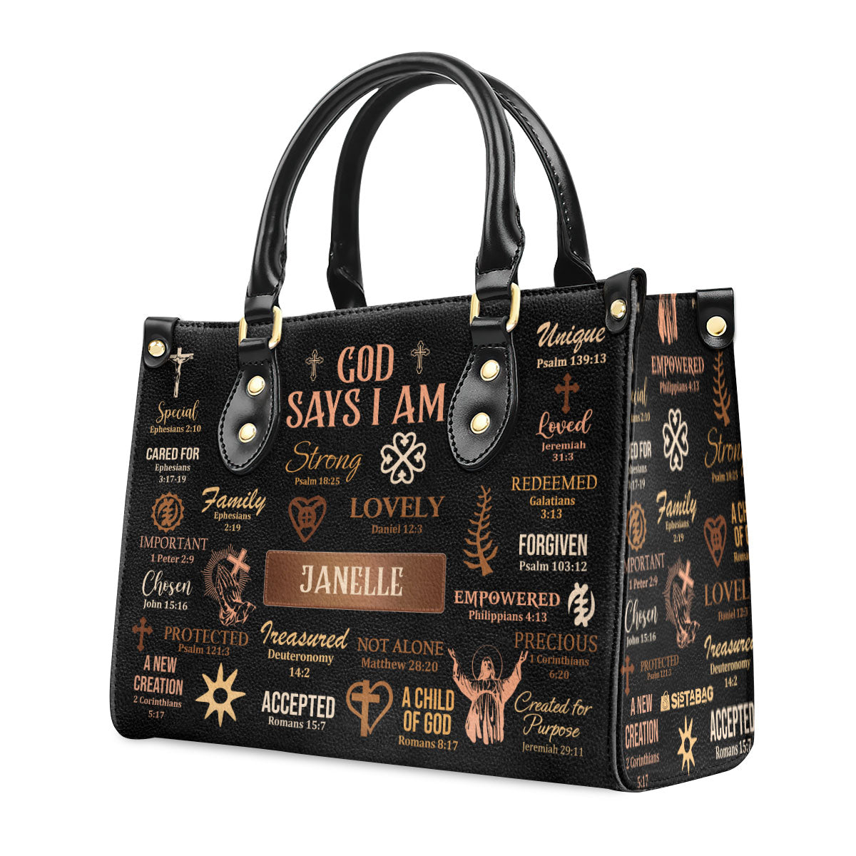 God_Says_I_Am_ _Personalized_Leather_Handbag_HN02_5