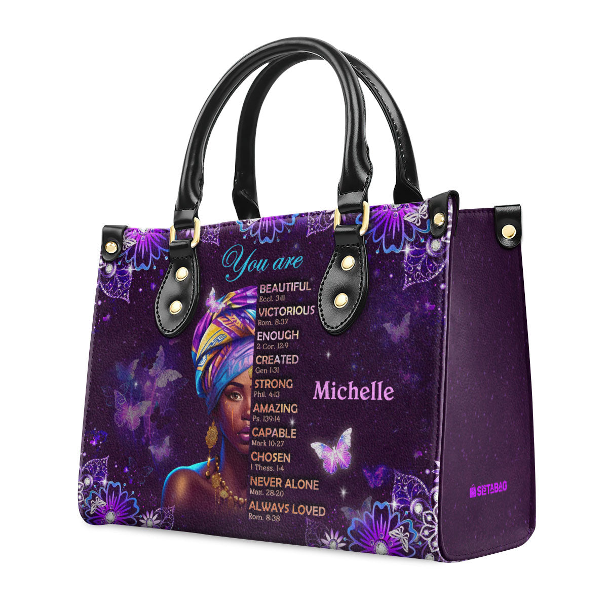 God_Says_You_Are_ _Personalized_Leather_Handbag_HN02_5