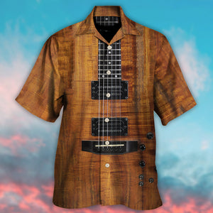 Acoustic Electric Guitar - Hawaiian Shirt