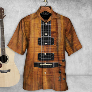 Acoustic Electric Guitar - Hawaiian Shirt