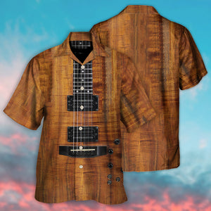 Acoustic Electric Guitar - Hawaiian Shirt