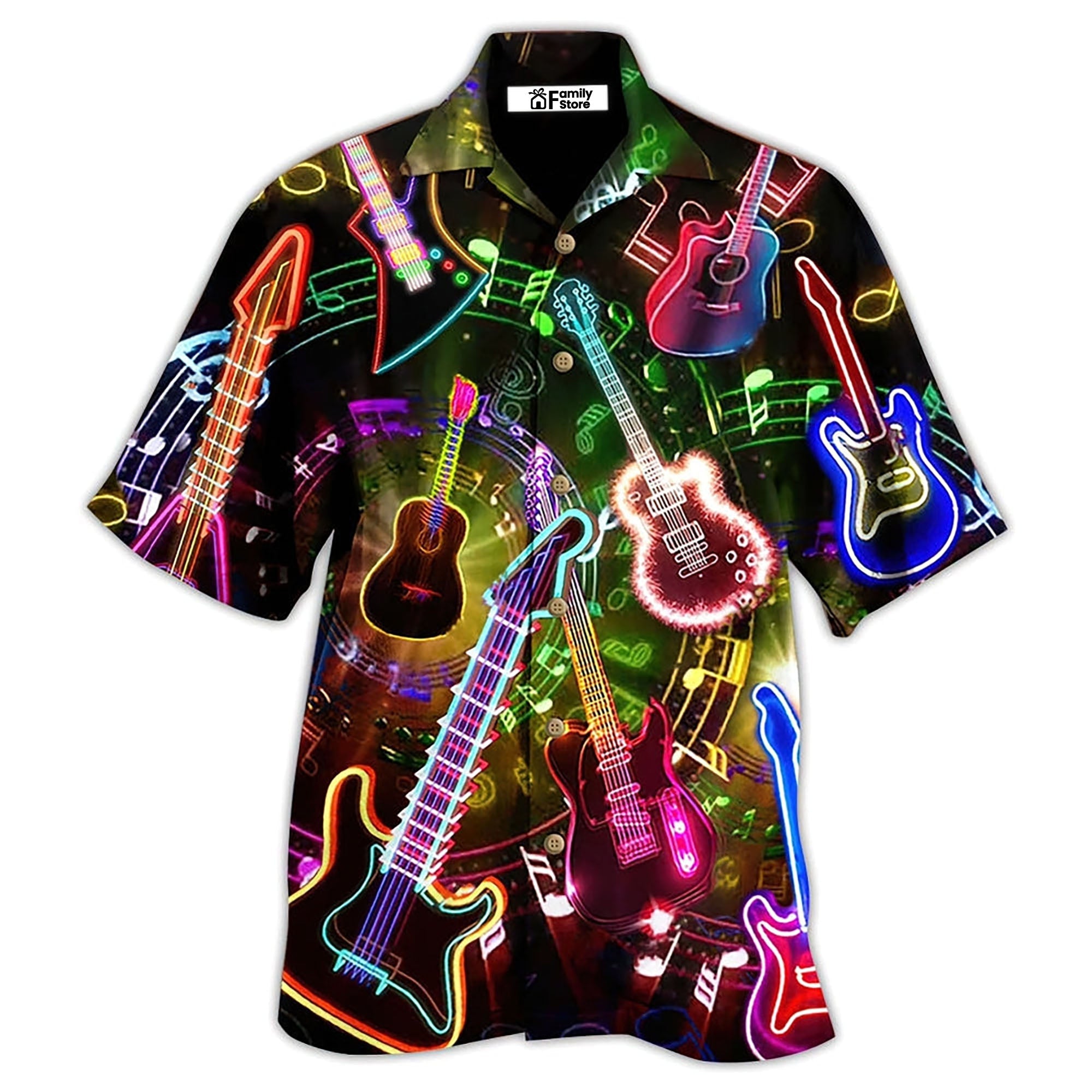 All You Need Is A Guitar - Hawaiian Shirt