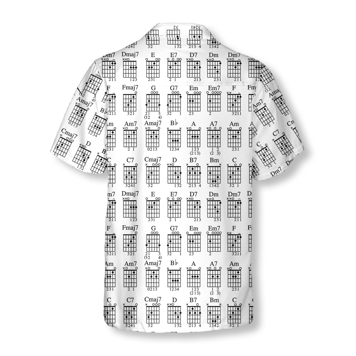 Guitar Chords Chart - Hawaiian Shirt