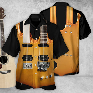 Electric Guitar Double - Hawaiian Shirt